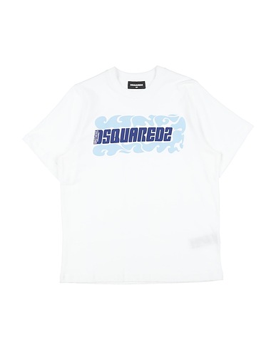 DSQUARED2 T-Shirt Weiß 100% Baumwolle