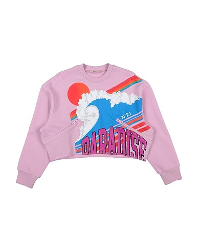 N°21 Sweatshirt Pink 100% Cotton