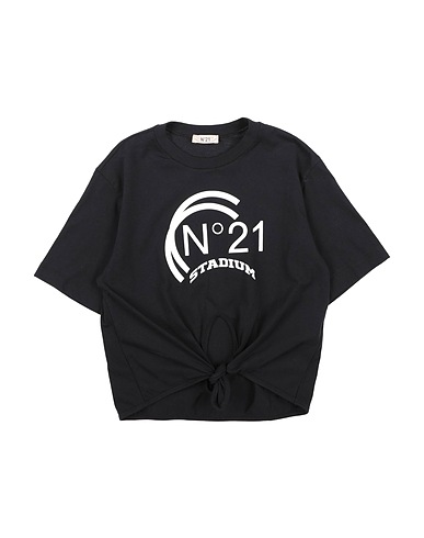 N°21 T-shirt Black 100% Cotton