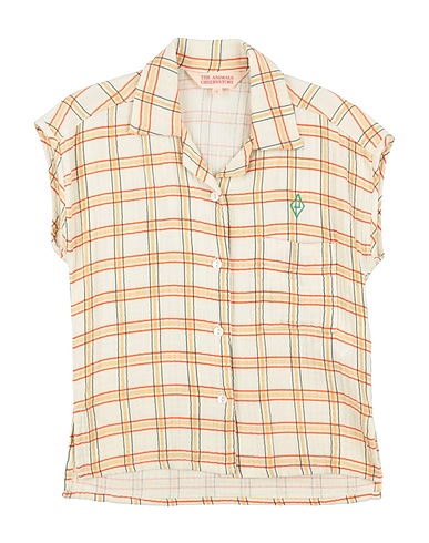 THE ANIMALS OBSERVATORY Patterned shirts & blouses Cream 100% Cotton