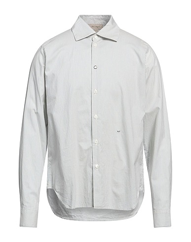 NICK FOUQUET Patterned shirt Light blue 100% Cotton