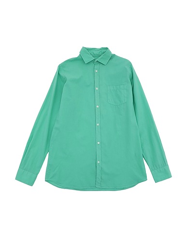 HARTFORD Solid colour shirt Light green 100% Cotton