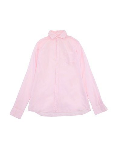 HARTFORD Solid colour shirt Pink 100% Cotton