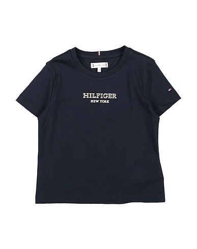 TOMMY HILFIGER T-shirt Midnight blue 100% Cotton