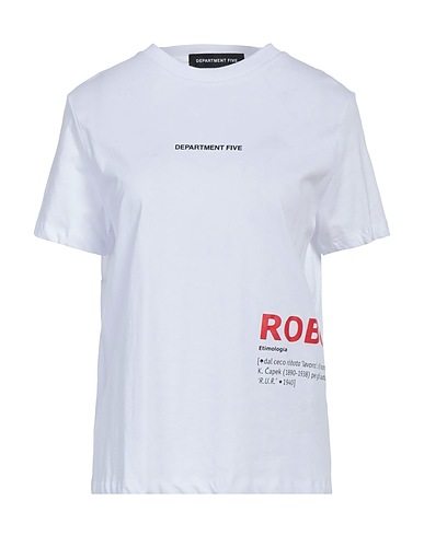 DEPARTMENT 5 T-shirt White 100% Cotton