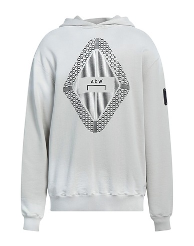 A-COLD-WALL* Hooded sweatshirt Light grey 100% Cotton, Elastane