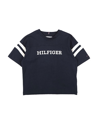 TOMMY HILFIGER T-shirt Blu notte 100% Cotone