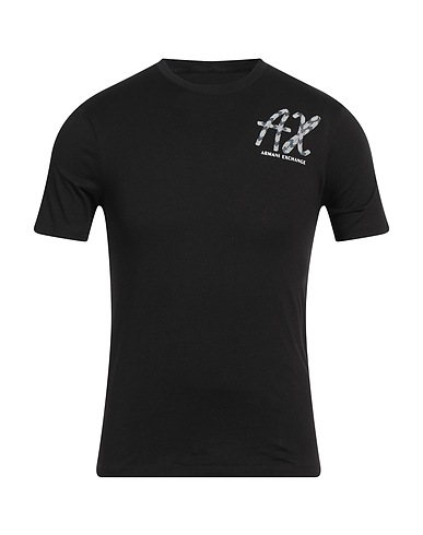 ARMANI EXCHANGE T-shirt Black 100% Cotton