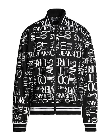 VERSACE JEANS COUTURE Sweatshirt Black 100% Polyester