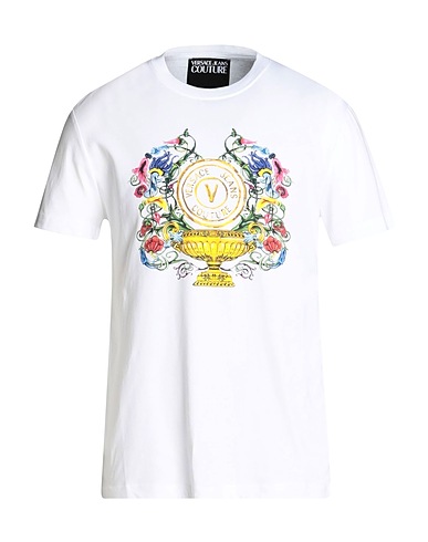 VERSACE JEANS COUTURE T-shirt White 100% Cotton