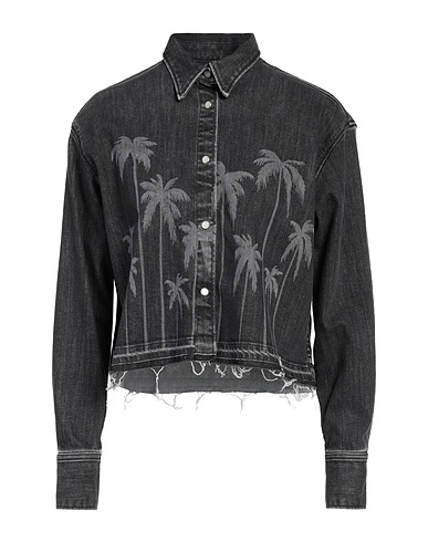 CHRISTIAN PELLIZZARI Τζιν πουκάμισο 97% Βαμβάκι, 3% Ελαστάνη