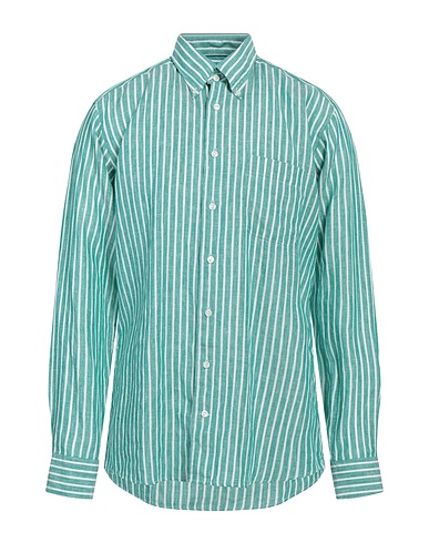 ETON Linen shirt Green 100% Linen