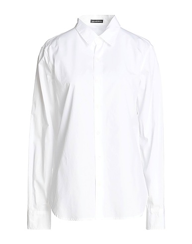 ANN DEMEULEMEESTER Solid colour shirts & blouses White 100% Cotton