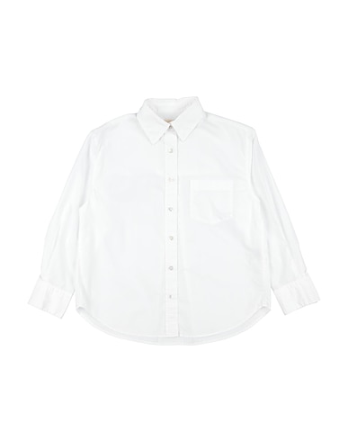 BELLEROSE Solid colour shirts & blouses BIANCO 100% Cotton