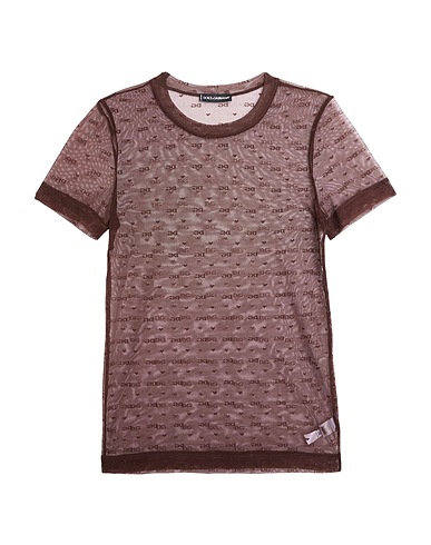 DOLCE&GABBANA Top Testa di moro 92% Poliammide, 8% Elastan