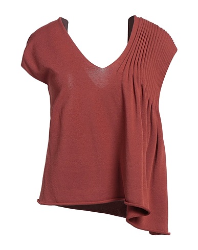 LIVIANA CONTI Sweater Brown 65% Viscose, 35% Polyamide, Elastane