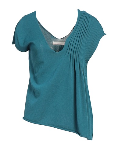 LIVIANA CONTI Sweater Deep teal 65% Viscose, 35% Polyamide, Elastane