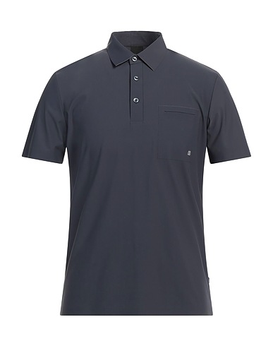 DUNO Polo shirt Midnight blue 73% Polyamide, 27% Elastane