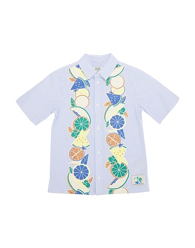 SCOTCH R'BELLE Patterned shirts & blouses Sky blue 100% Cotton