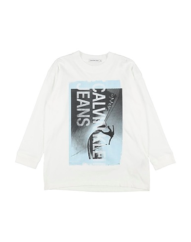 CALVIN KLEIN JEANS T-shirt White 100% Cotton