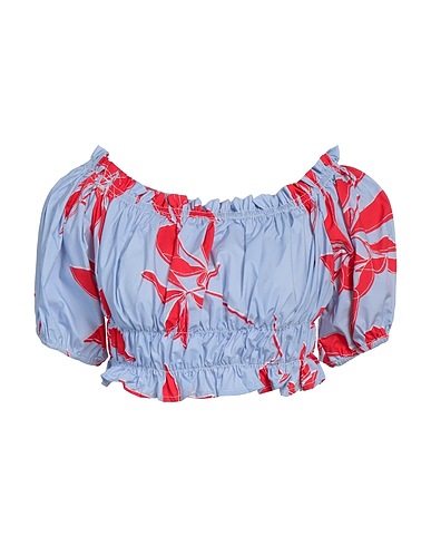 ATTIC AND BARN Top Sky blue 100% Cotton