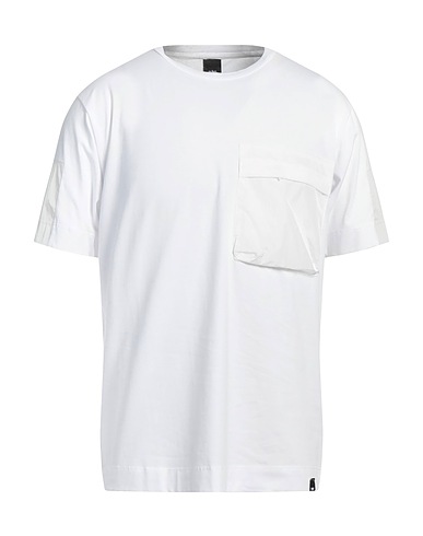 DUNO T-shirt White 96% Cotton, 4% Elastane