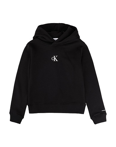 CALVIN KLEIN JEANS Sweatshirt Black 86% Cotton, 14% Polyester