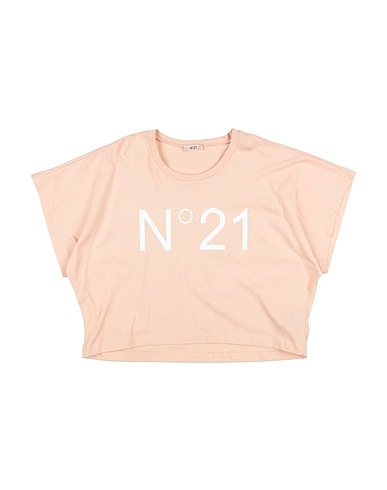 N°21 T-Shirt Hellrosa 100% Baumwolle