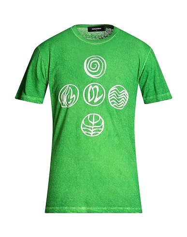 DSQUARED2 Camiseta Verde 100% Algodón