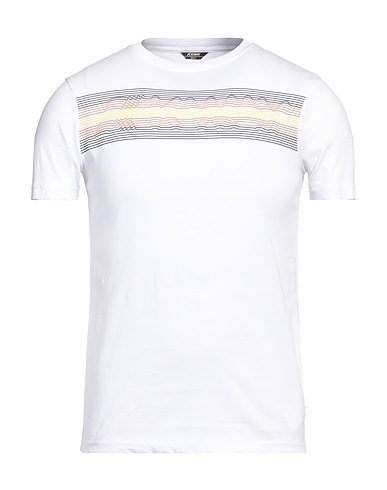 K-WAY T-shirt White 100% Cotton