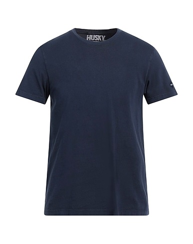 HUSKY Basic T-Shirt Navy blue 100% Cotton