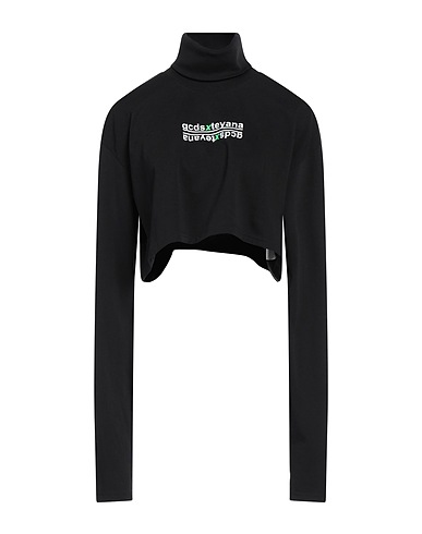 GCDS Sweatshirt Black 100% Cotton