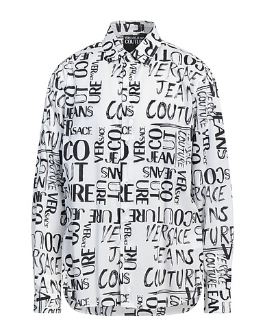 VERSACE JEANS COUTURE Patterned shirt 100% Cotton