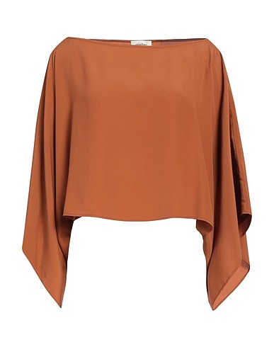 OTTOD'AME Top Brown 70% Acetate, 30% Silk