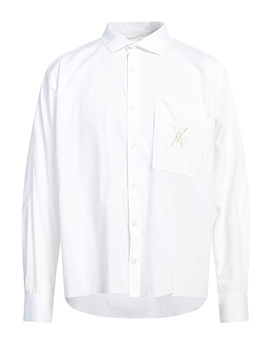 FELIX Paris Solid colour shirt White 100% Cotton