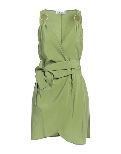 JIJIL Top Verde chiaro 87% Viscosa, 13% Poliestere