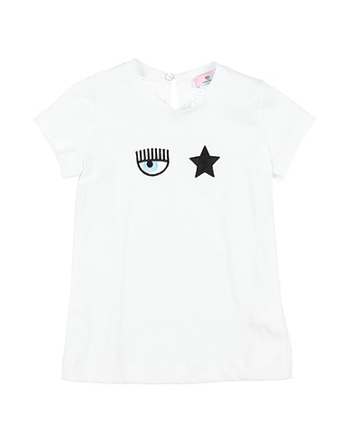 CHIARA FERRAGNI T-Shirt Weiß 100% Baumwolle