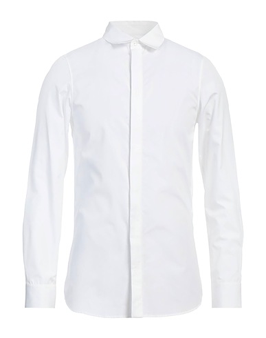 JIL SANDER Solid colour shirt White 100% Cotton