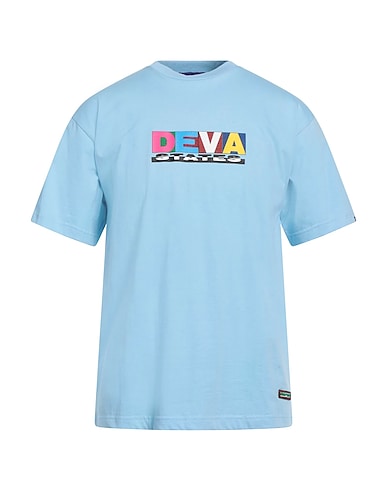 DEVÁ STATES T-shirt Sky blue 100% Cotton