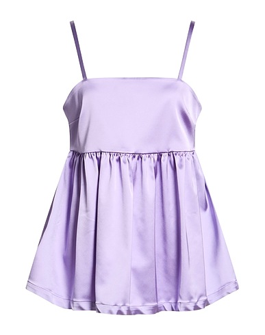 SEMICOUTURE Top LILLA 74% Acetato, 23% Poliamida, 3% Elastán