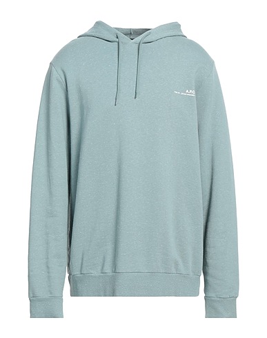 A.P.C. Hoodie Salbeigrün 98% Baumwolle, 2% Polyester, Elastan