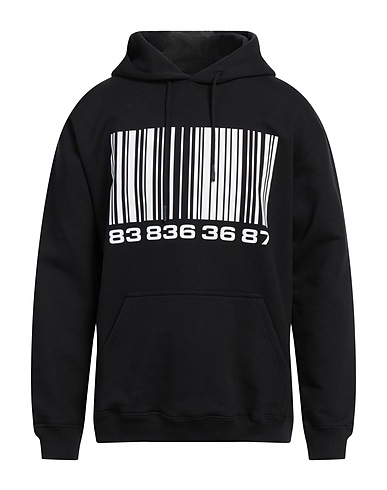 VTMNTS Hoodie Schwarz 80% Baumwolle, 20% Polyester