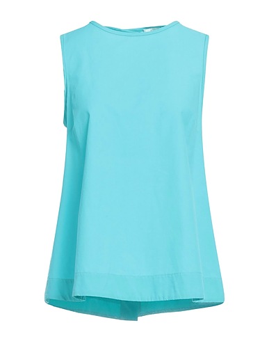 OTTOD'AME Top Turquoise 100% Cotton