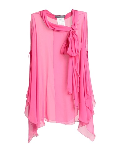 ALBERTA FERRETTI Silk top Magenta 100% Silk
