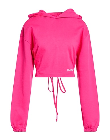 HINNOMINATE Hooded track jacket  Fuchsia 100% Cotton