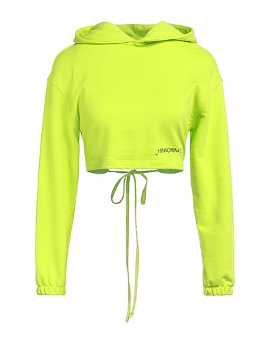 HINNOMINATE Hoodie Limettengrün 100% Baumwolle