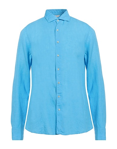 STENSTRÖMS Linen shirt Azure 100% Linen