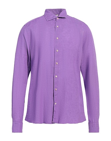 STENSTRÖMS Linen shirt Purple 100% Linen