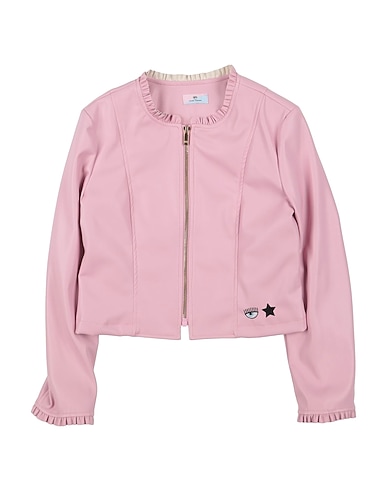CHIARA FERRAGNI Jacket 100% Polyester, Polyurethane resin