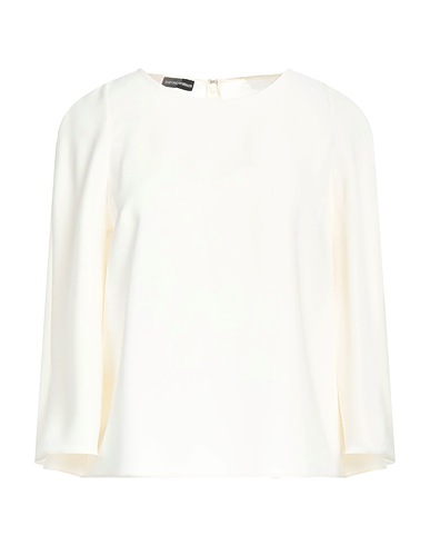 EMPORIO ARMANI Top Ivory 100% Polyester